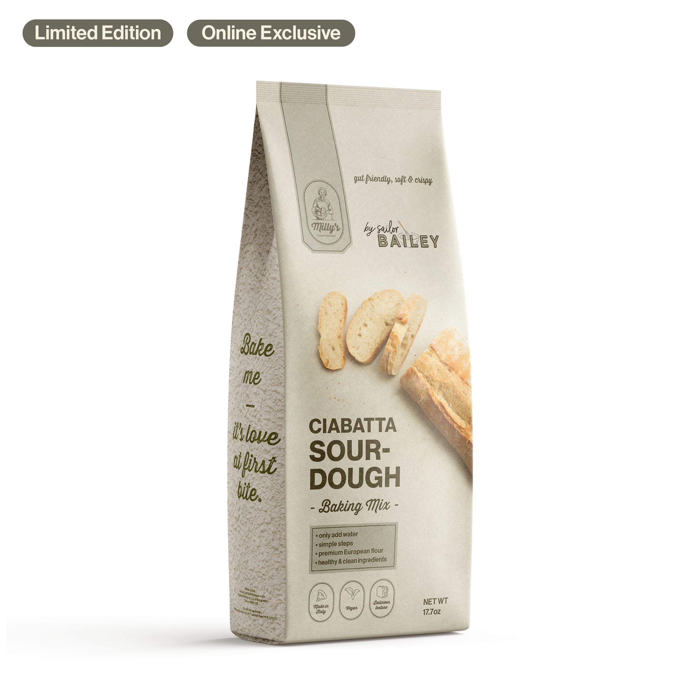 Ciabatta Sourdough Baking Mix