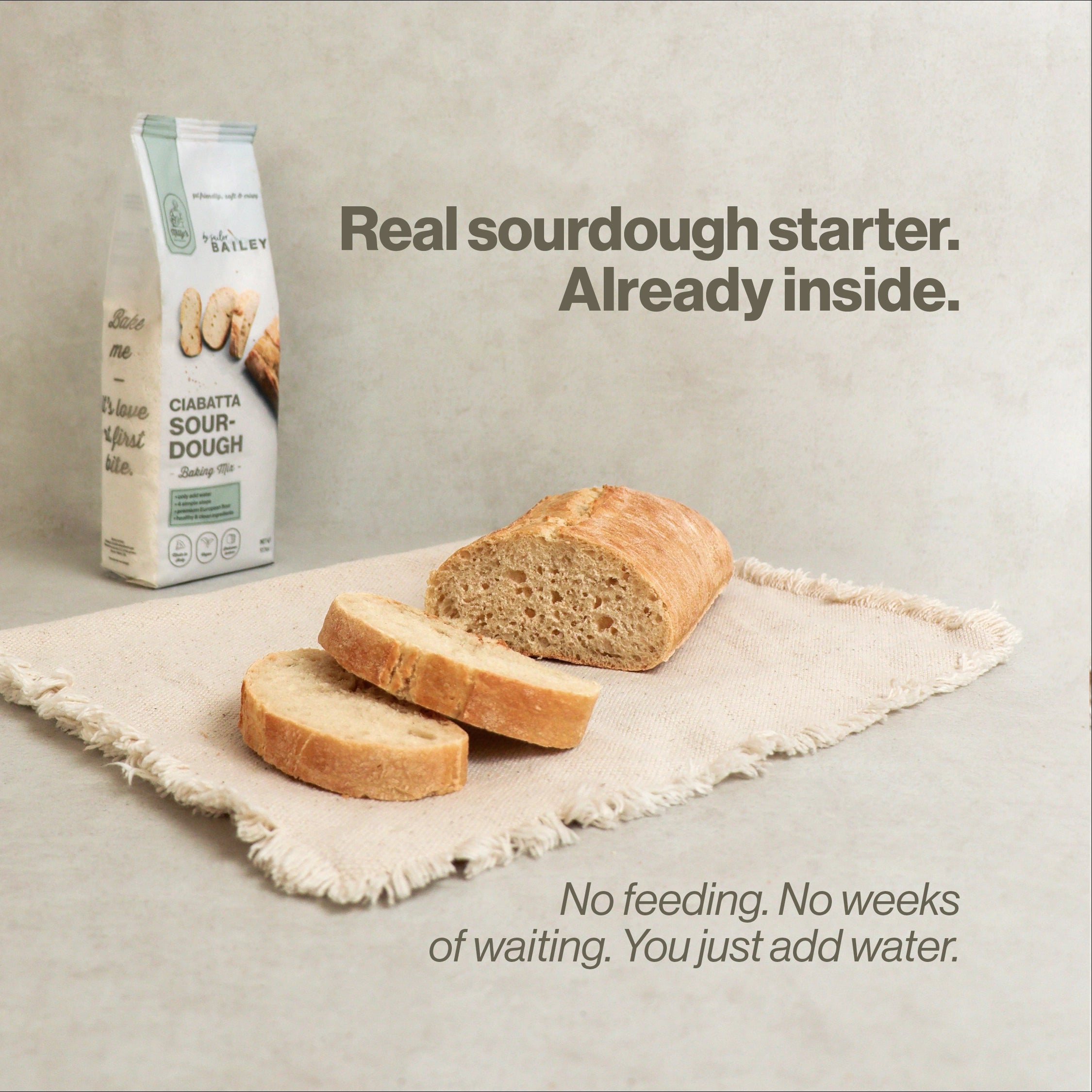 Ciabatta Sourdough Baking Mix