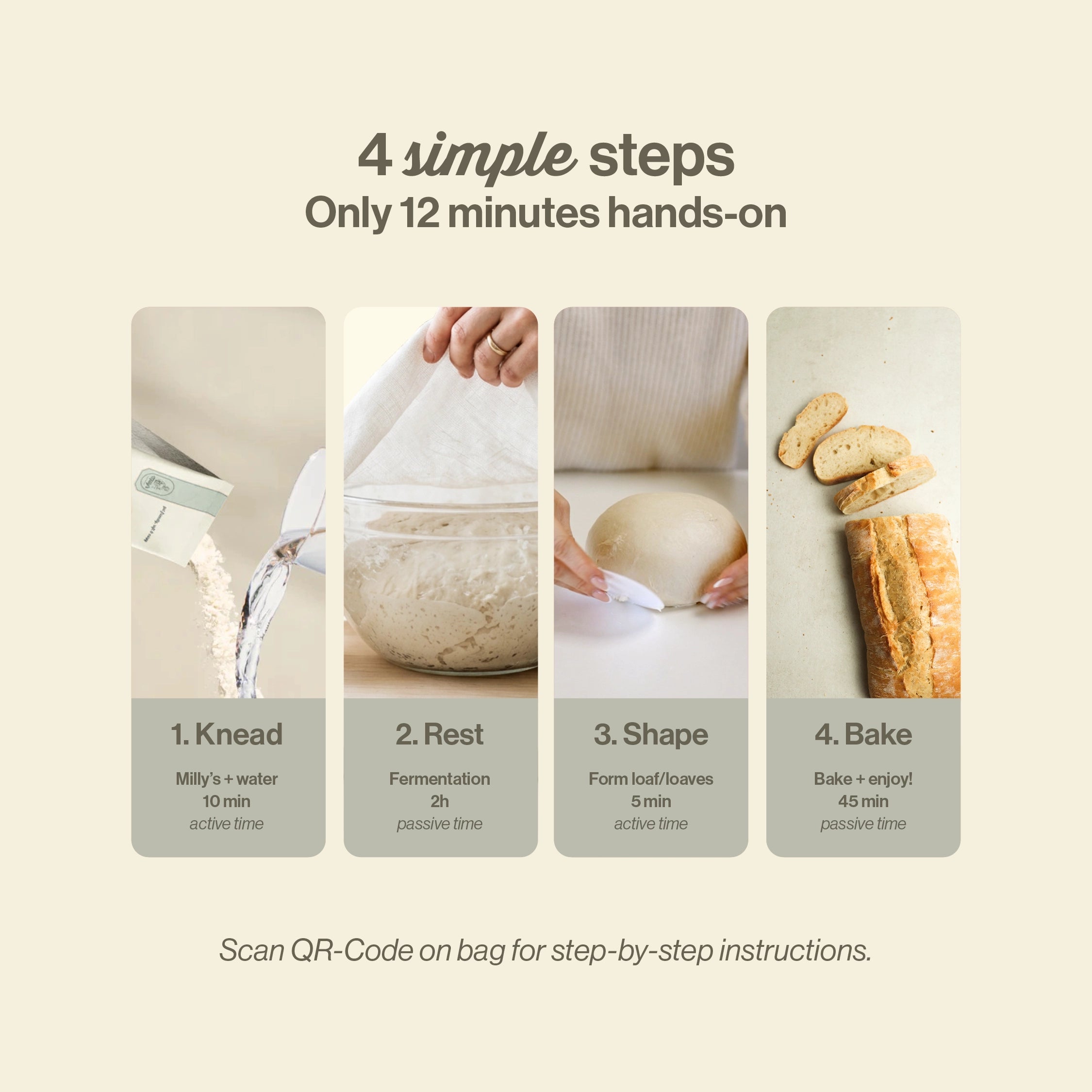 Ciabatta Sourdough Baking Mix
