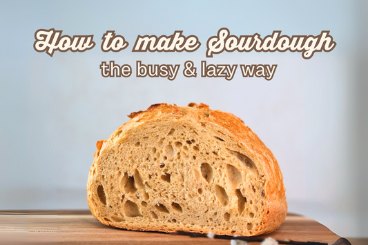 How to Make Sourdough Bread at Home — No Starter Needed (The Lazy Way)