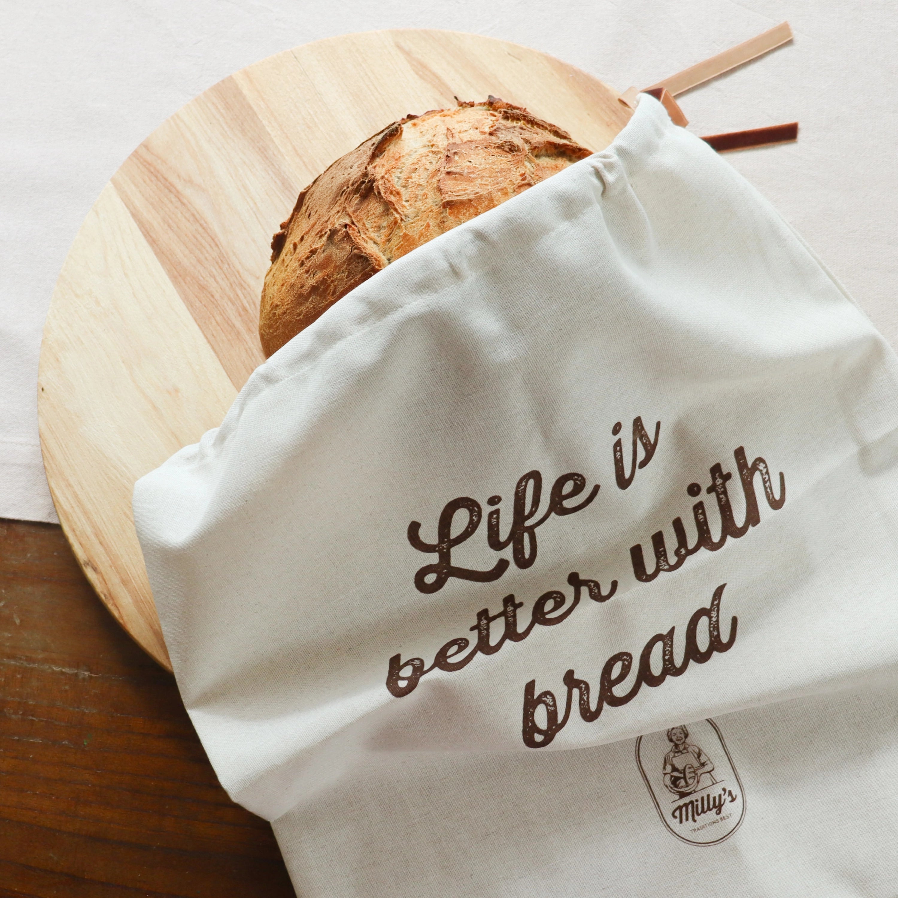 Milly’s Linen Bread Bag